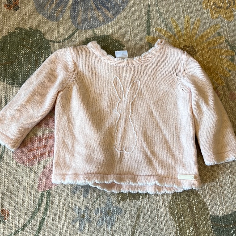 Janie and Jack Bunny Sweater